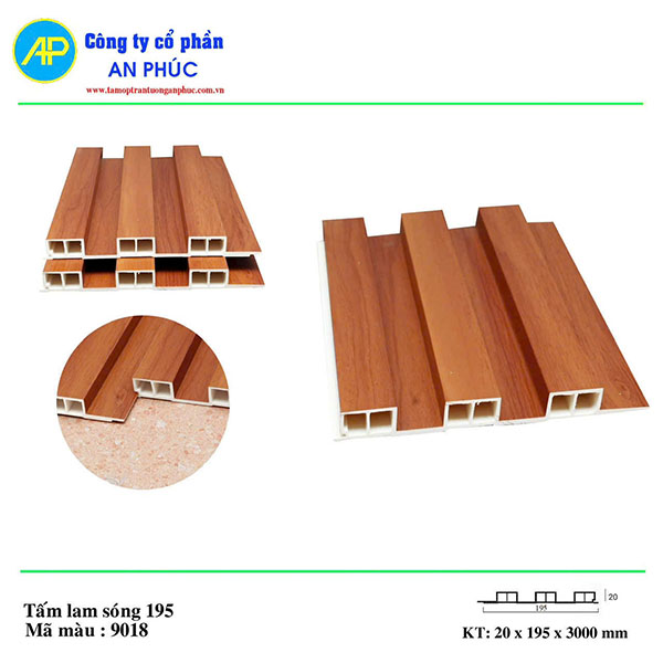 Tấm 3 sóng cao An Phúc 195x20x30003300